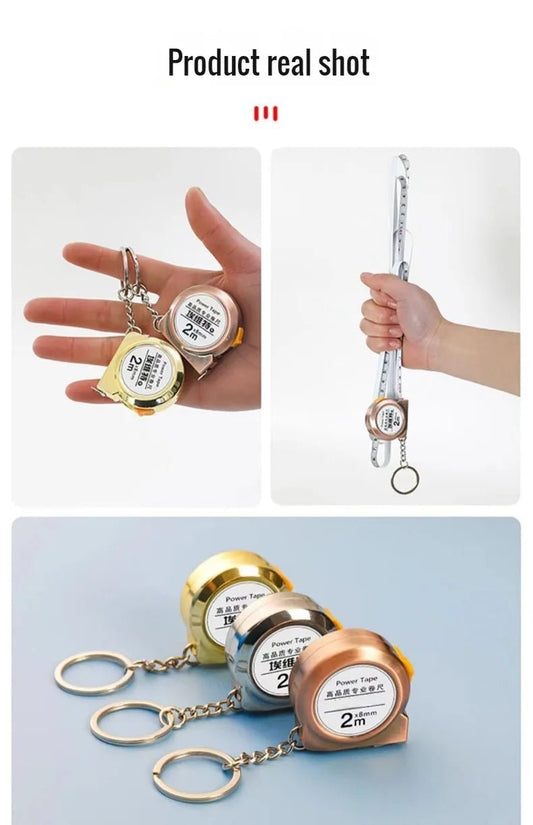 2m Compact Keyring Tape Measure VendeSee