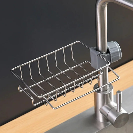 Space-Saving Hanging Tap Drainer Rack VendeSee