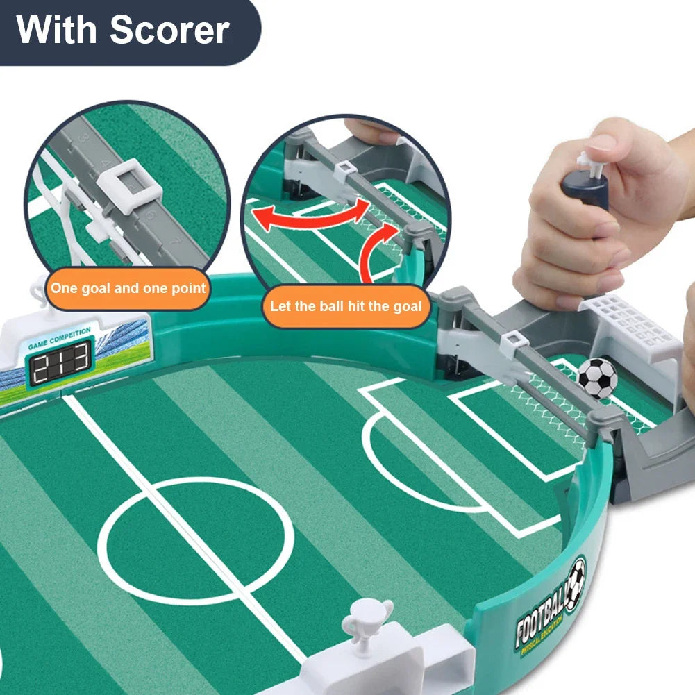 Mini 2-Player Desktop Football Pitch (Arcade Action)
