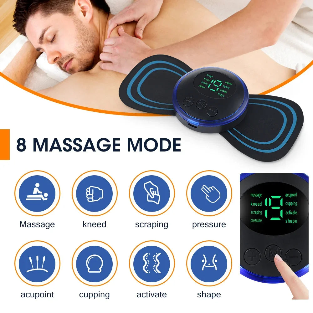 Intelligent EMS Muscle Stimulator (Instant Pain Relief Patches)