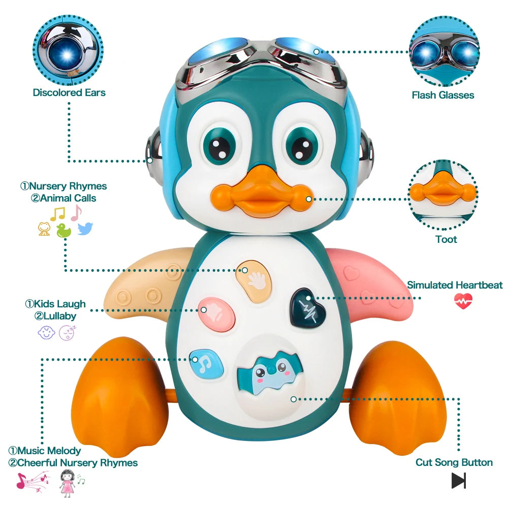 Musical Walking & Dancing Penguin - The Ultimate Infant Gift