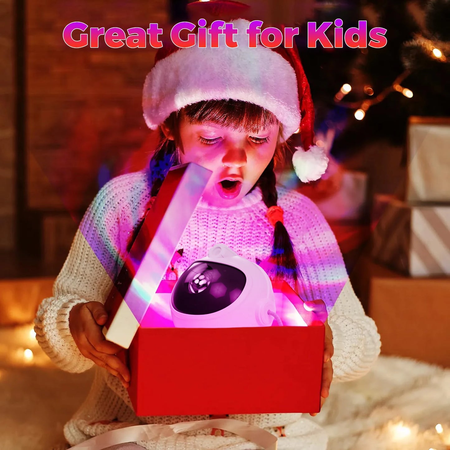 Smart Astronaut Galaxy Projector - Nebula Sky Night Light