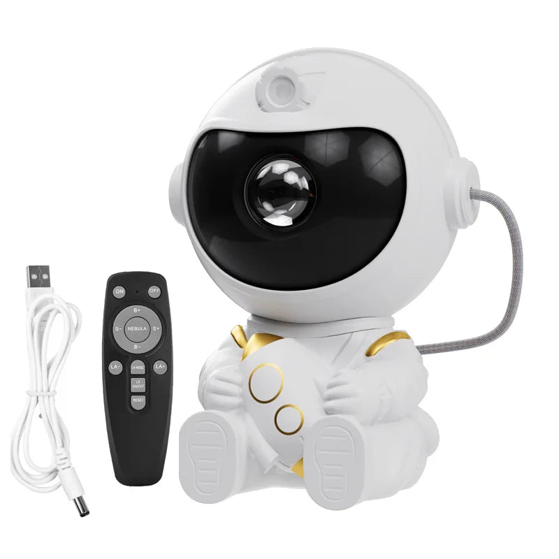Smart Astronaut Galaxy Projector - Nebula Sky Night Light