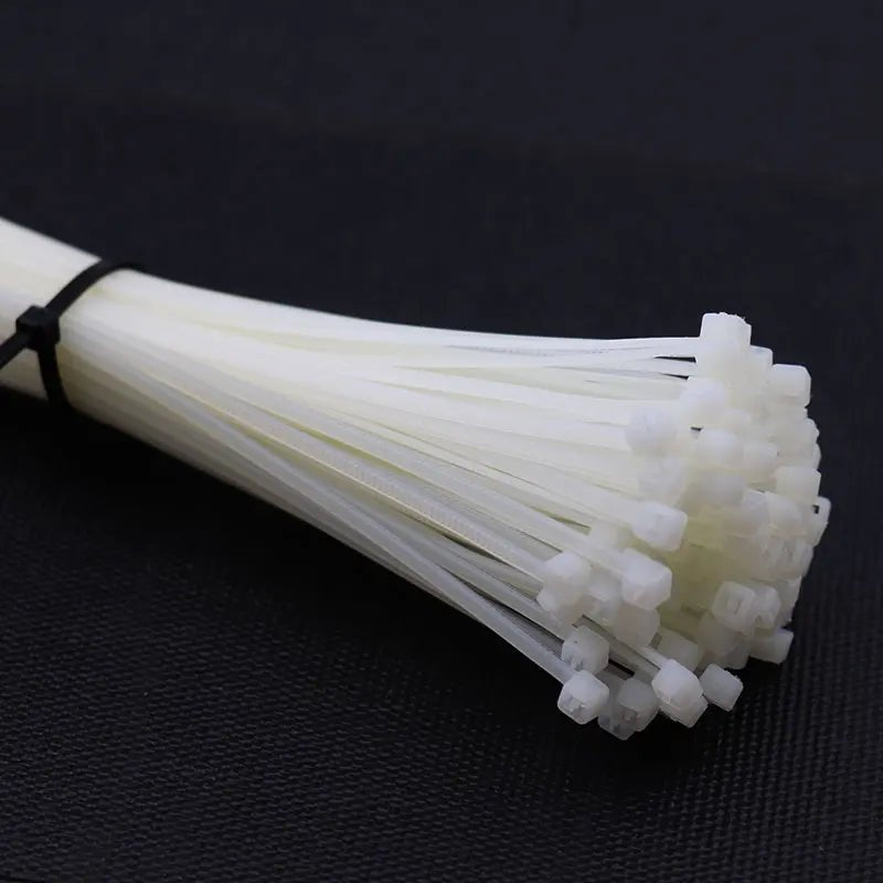 100-Piece Multi-Size Organiser Ties