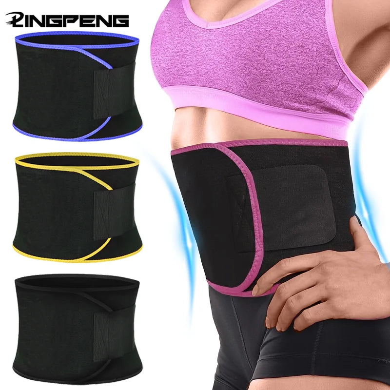 High-Compression Workout Sweat Belt (Thermal Support)