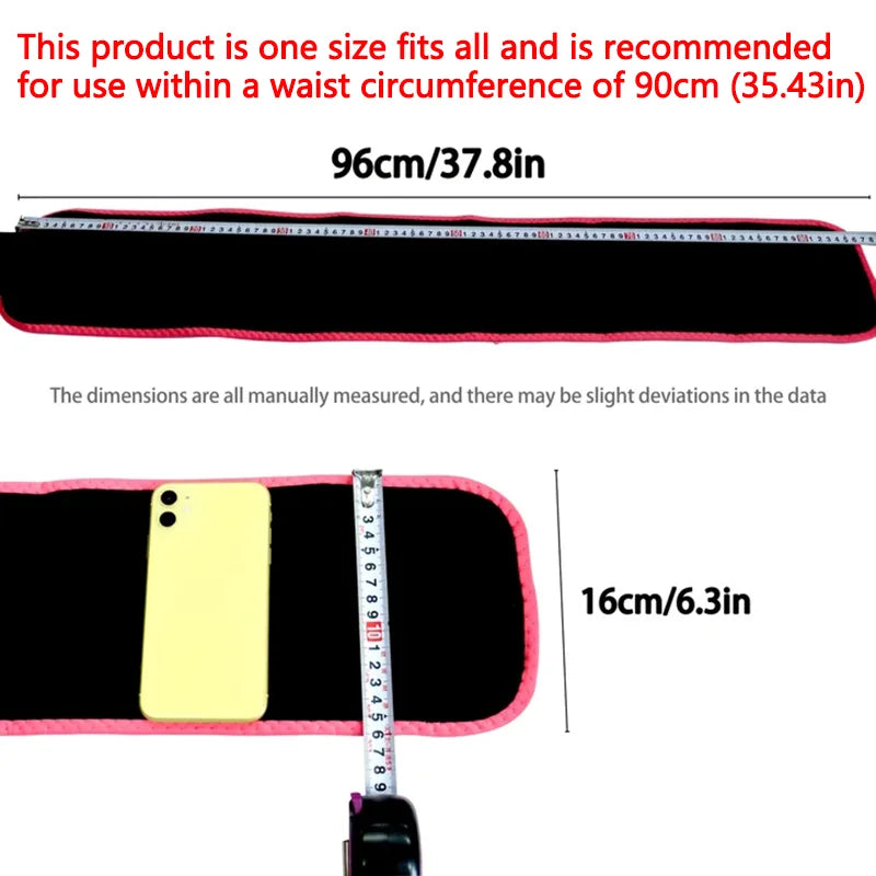 High-Compression Workout Sweat Belt (Thermal Support)