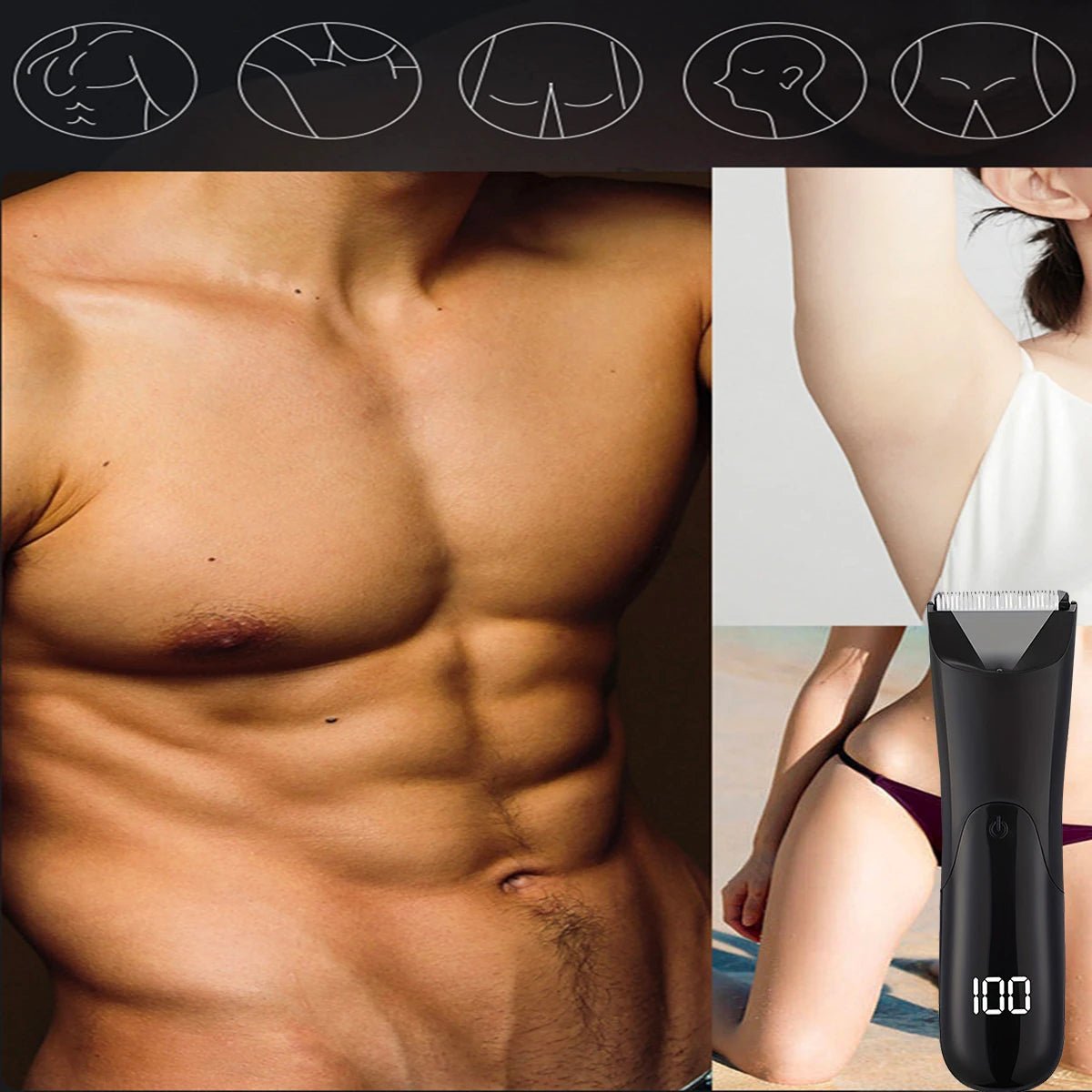 The 360° Total Body Shaver VendeSee
