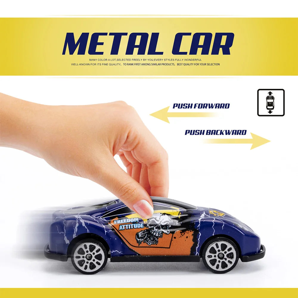 High-Speed Metal Racing Track Launcher (Pro-Grip)