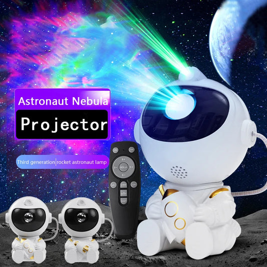 Smart Astronaut Galaxy Projector - Nebula Sky Night Light