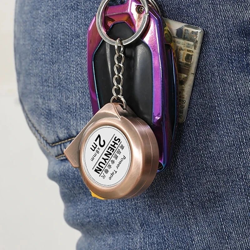 2m Compact Keyring Tape Measure VendeSee