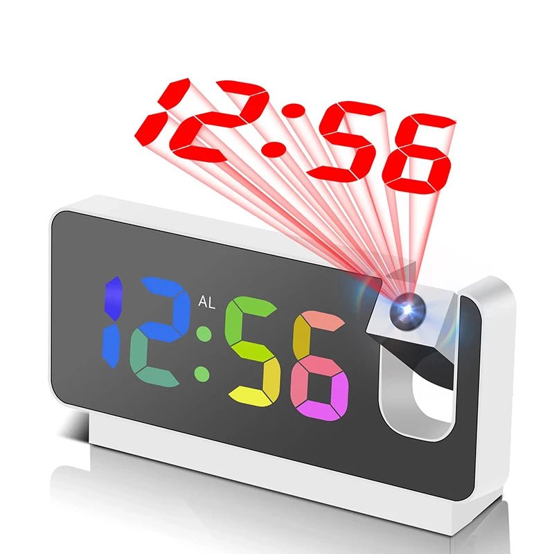 Mirror Projection Alarm Clock - VendeSee