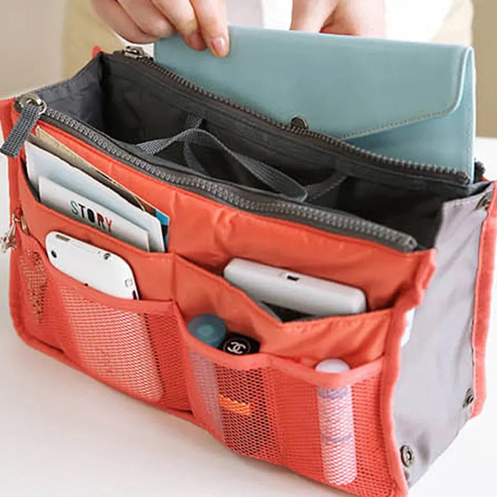 Large Capacity Multi-Pocket Travel Toiletry & Makeup Organiser
