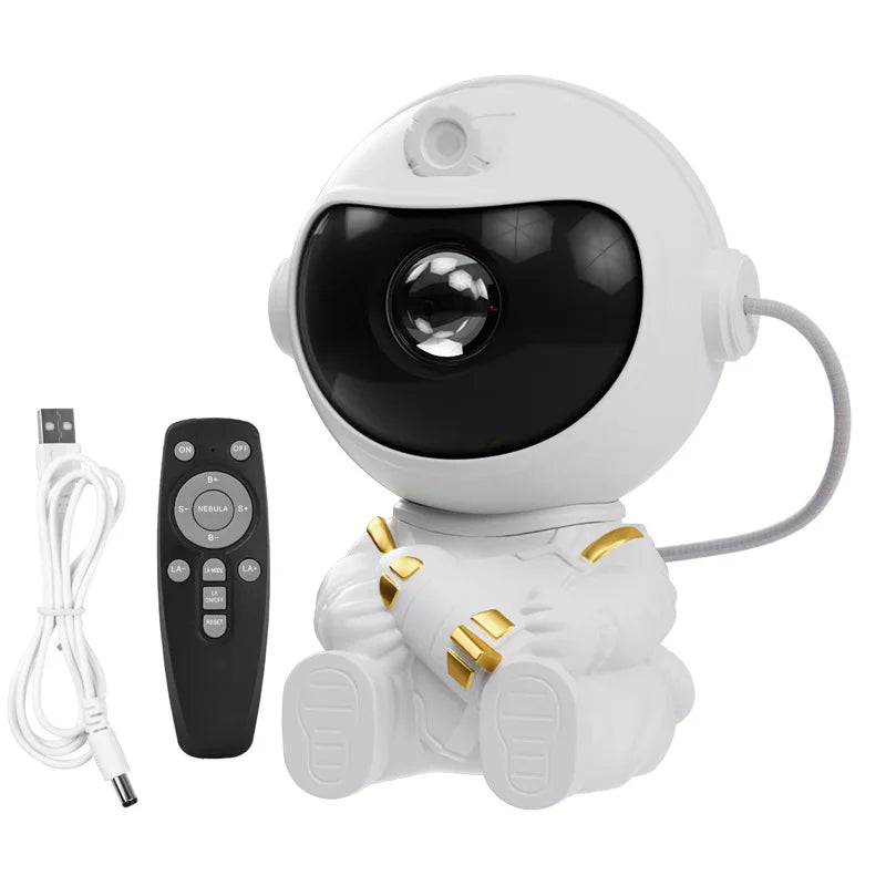Smart Astronaut Galaxy Projector - Nebula Sky Night Light